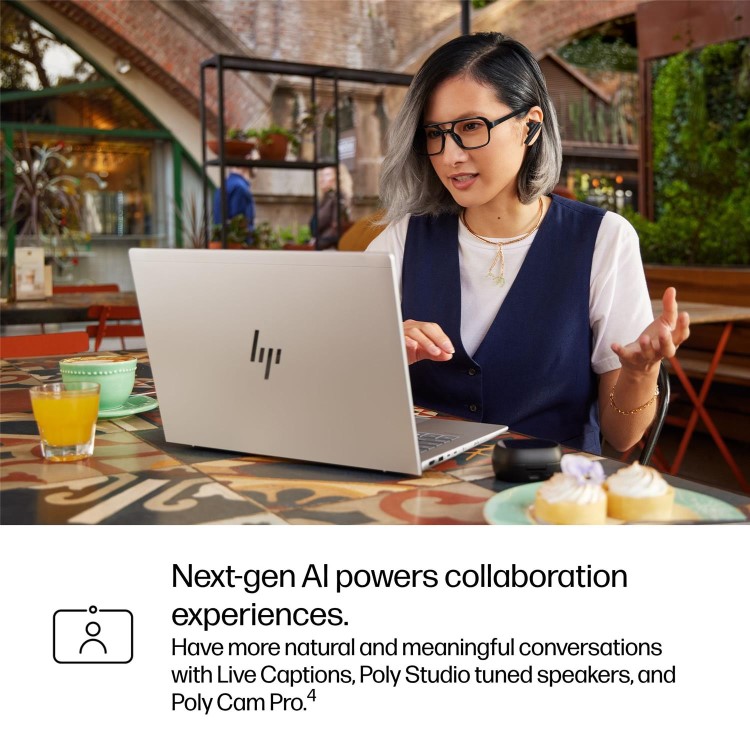 EliteBook 6 G1q 14 inch Notebook Next Gen AI PC, 14", Windows 11 Pro, Qualcomm Snapdragon, 16GB RAM, 512GB SSD, WUXGA