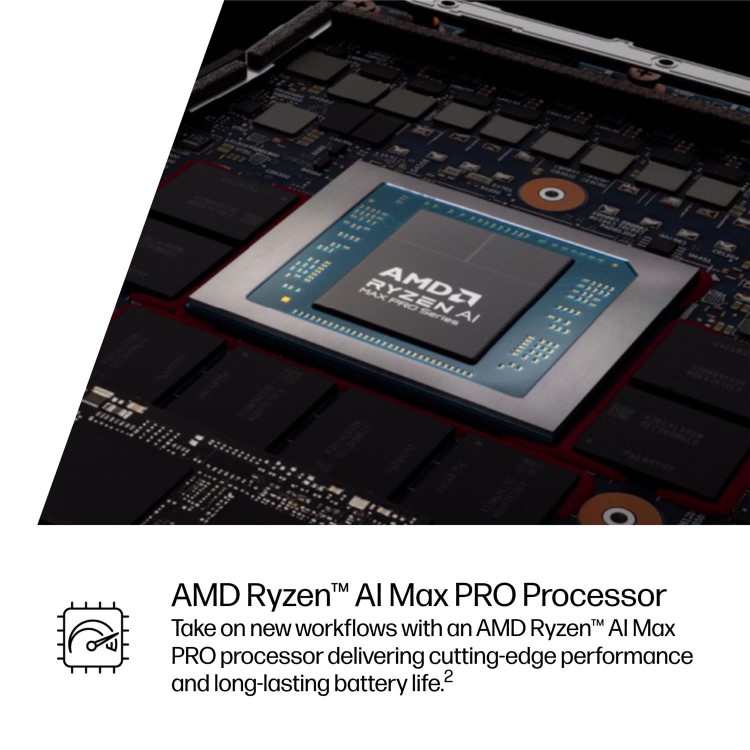 ZBook Ultra 14 inch G1a Mobile Workstation PC  - Data Science, 14", Windows 11 Pro, AMD Ryzen™ AI Max PRO, 32GB RAM, 1TB SSD, WUXGA