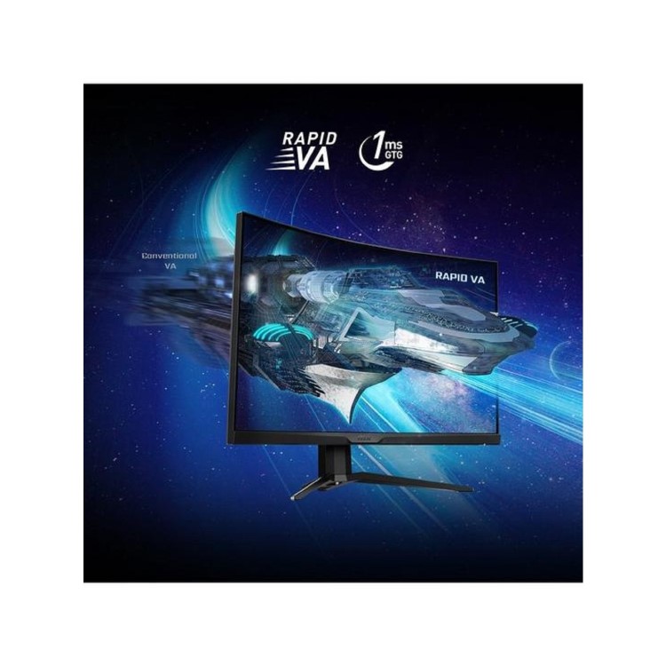 MSI MAG 275CQRF-QD 27" VA WQHD 170Hz 1ms FreeSync Curved Gaming Monitor