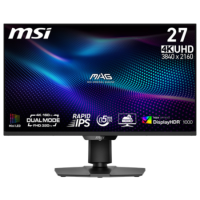 MSI MAG 274UPDF E16M 27" IPS UHD 160Hz Full HD 320Hz 0.5ms Gaming Monitor 
