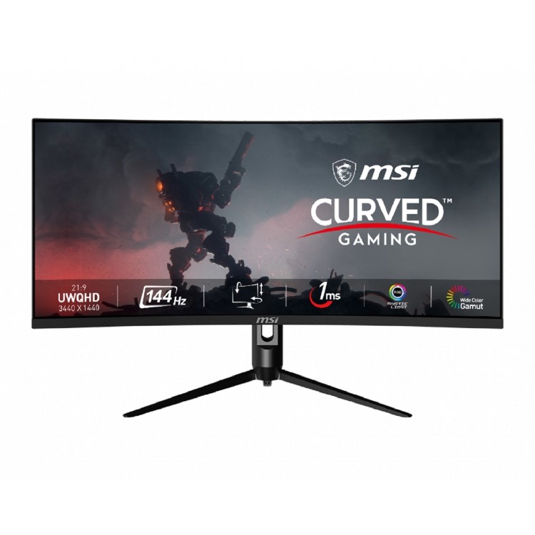 MSI Optix MAG342CQR 34" UWQHD 144Hz 1ms Curved Gaming Monitor