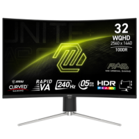 MSI MAG 325CQRXF E2 32" WQHD VA 240Hz 0.5ms Curved Gaming Monitor