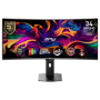 MSI MPG 341CQR X36 34" OLED UltraWide QHD 360Hz 0.03ms Curved Gaming Monitor