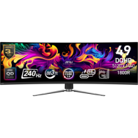 MSI MPG 491CQPX 49" OLED DQHD 240Hz 0.03ms Curved USB-C Gaming Monitor MSI MPG 491CQPX 49" OLED DQHD 240Hz 0.03ms Curved USB-C Gaming Monitor