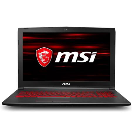 MSI GV62 8RC Core i7-8750H 8GB 1TB 15.6 Inch Nvidia GeForce GTX 1050 2GB Windows 10 Gaming Laptop