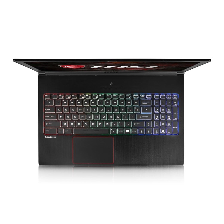 MSI GS63 7RD Core i7-7700HQ 8GB 1TB + 128GB SSD GeForce GTX 1050 2GB 15.6 Inch Windows 10 Gaming Laptop