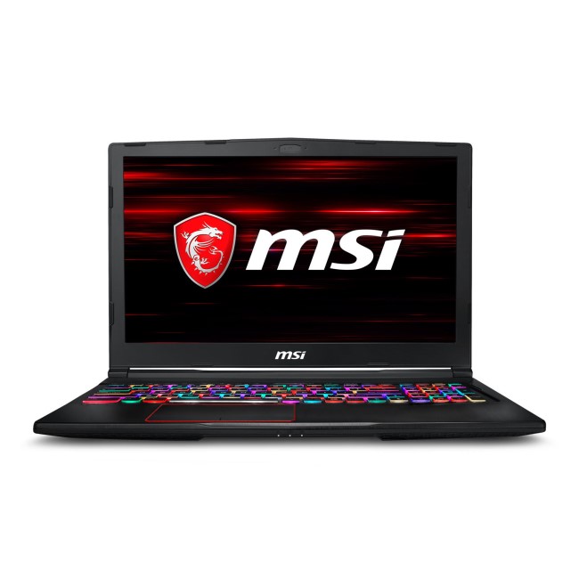 MSI Raider RGB GE63 Core i7-8750H 16GB 1TB + 256GB SSD 15.6 Inch GeForce GTX 1070 Gaming Laptop