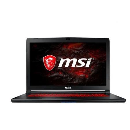 MSI GL72VR Core i7-7700HQ 8GB 1TB + 128GB SSD DVD-RW GeForce GTX 1060 17.3 Inch Windows 10 Gaming Laptop