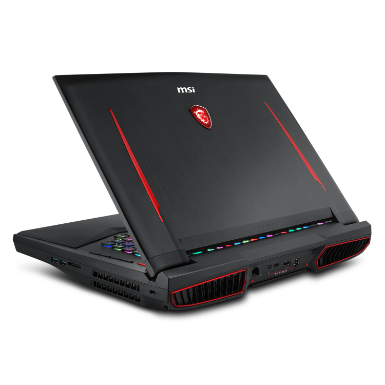 MSI GT75 Titan 9SG Core i7-9750H 32GB 1TB HDD + 512GB SSD 17.3 Inch FHD 144Hz GeForce RTX 2080 8GB Windows 10 Home Gaming Laptop
