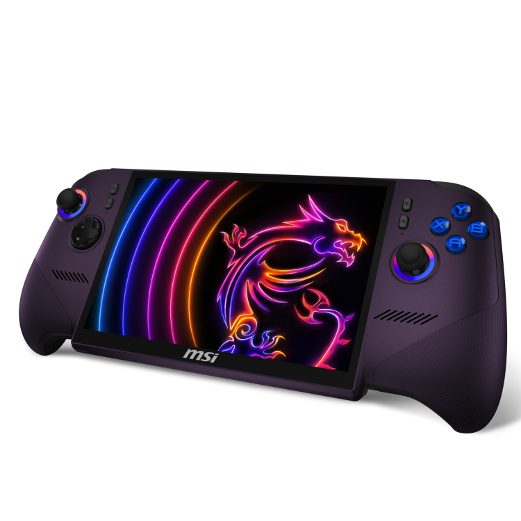 MSI Claw 8 EX AI+ Intel Arc G3 Extreme 32GB RAM 1TB SSD 120Hz 8 Inch Touchscreen Handheld Gaming Console
