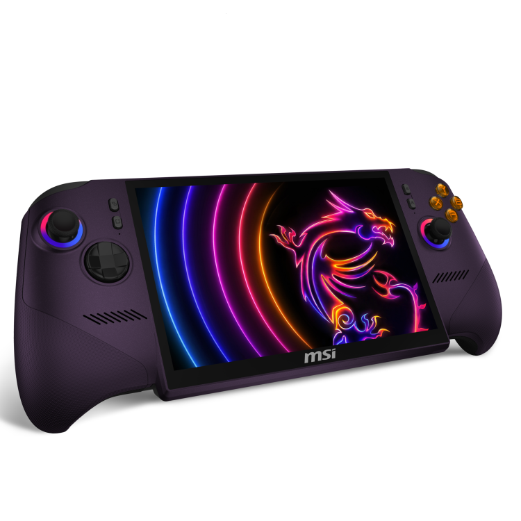 MSI Claw 8 EX AI+ Intel Arc G3 Extreme 32GB RAM 1TB SSD 120Hz 8 Inch Touchscreen Handheld Gaming Console