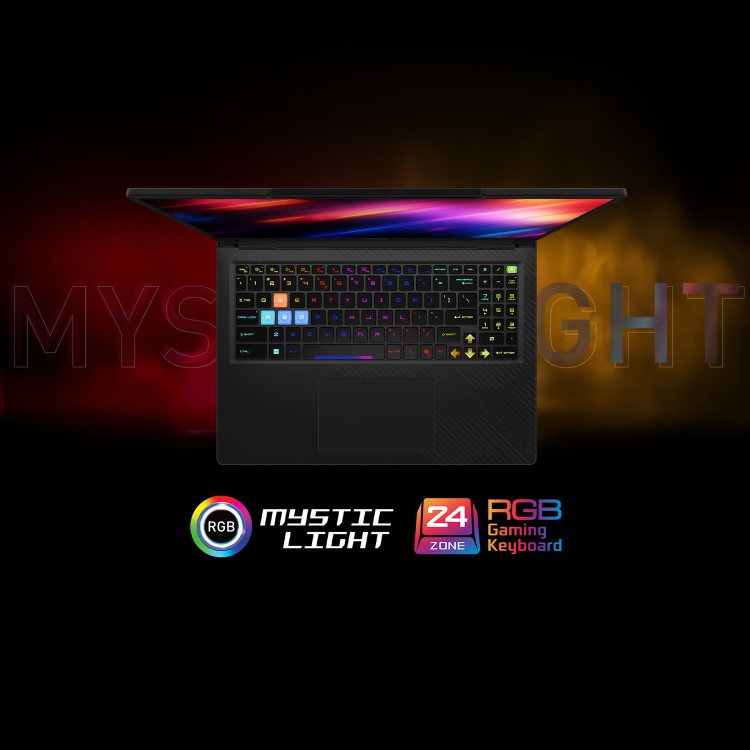 MSI Raider 16 Max Intel Core Ultra 9 32GB RAM 1TB SSD GeForce RTX 5090 240Hz 16 Inch Windows 11 Gaming Laptop