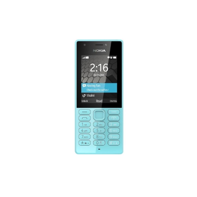 Nokia 216 Blue 2.4" 16GB 2G Unlocked & Sim Free