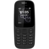 Nokia 105 Black 1.8" 4MB 2G Unlocked & SIM Free Nokia 105 Black 1.8" 4MB 2G Unlocked & SIM Free