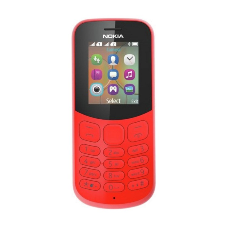 Nokia 130 Red 1.8" 2G Unlocked & SIM Free