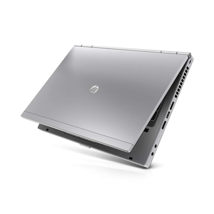 A1 Refurbished HP Elitebook 8460p Intel Core i5-2520M 4GB 250GB DVDRW 14 Inch Windows 7 Home Premium Laptop - Silver