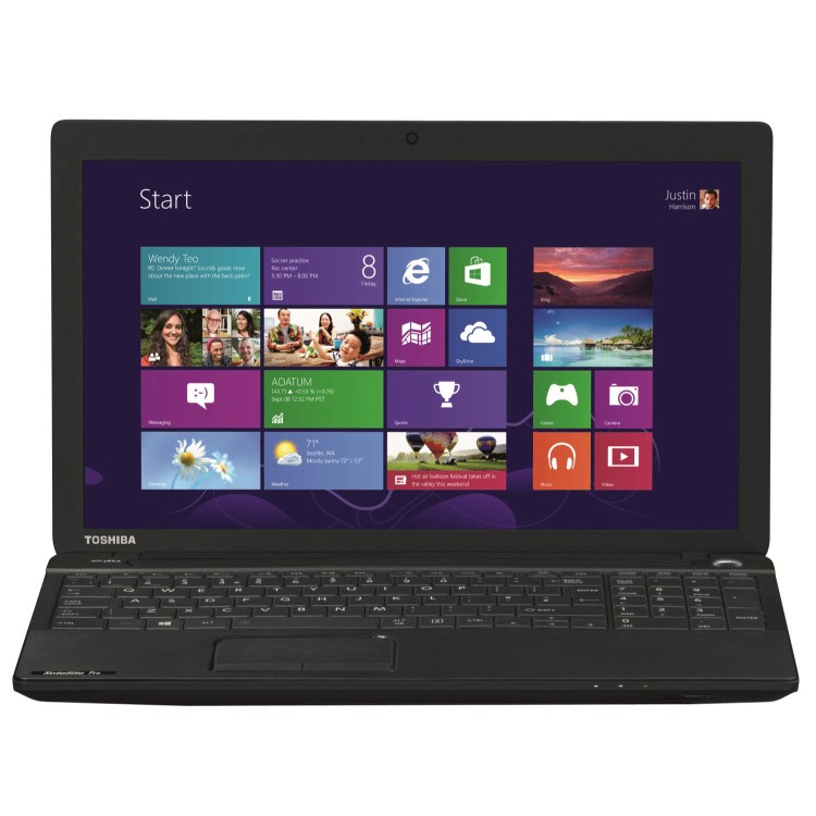 Toshiba Satellite Pro C50-A-1MM 4GB 500GB Windows 8.1 Laptop in Black 