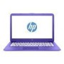 Refurbished HP Stream 14-ax002na Intel Celeron N3060 4GB 32GB 14 Inch Windows 10 Laptop in Purple