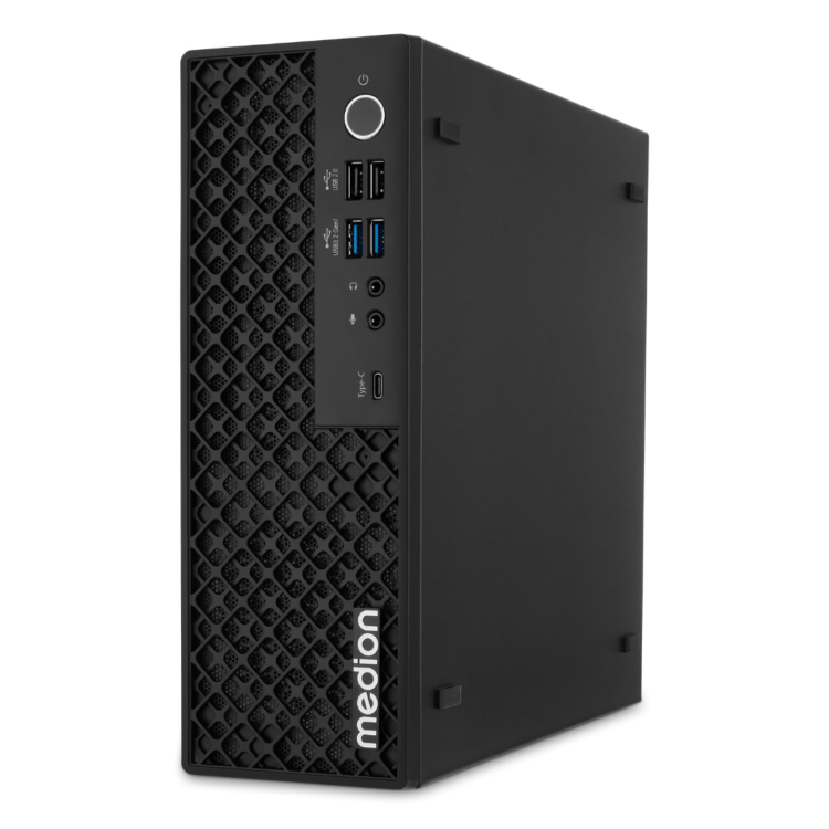 Refurbished Medion T80 III Mini Intel Core Ultra 5 226V 16GB RAM 512GB SSD Windows 11 Desktop PC