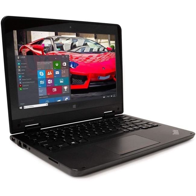 Refurbished Lenovo Yoga 11E Core i3 8GB 128GB 11.6 Inch Windows 10 Professional Convertible Laptop - 1 Year warranty