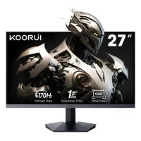 Refurbished KOORUI 27E6CA 27" IPS QHD 170Hz 1ms Gaming Monitor
