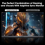 Refurbished KOORUI 27E6CA 27" IPS QHD 170Hz 1ms Gaming Monitor
