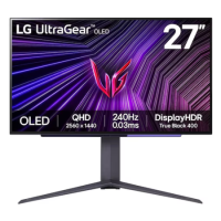 Refurbished LG UltraGear 27GS95QE-B Quad HD 27" OLED Gaming Monitor - Grey Refurbished LG UltraGear 27GS95QE-B Quad HD 27" OLED Gaming Monitor - Grey