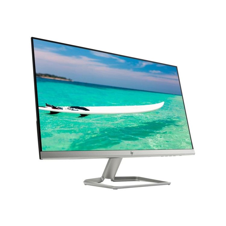 Refurbished HP 27f Full HD IPS 27 Inch Monitor - Monitor is slightly curved