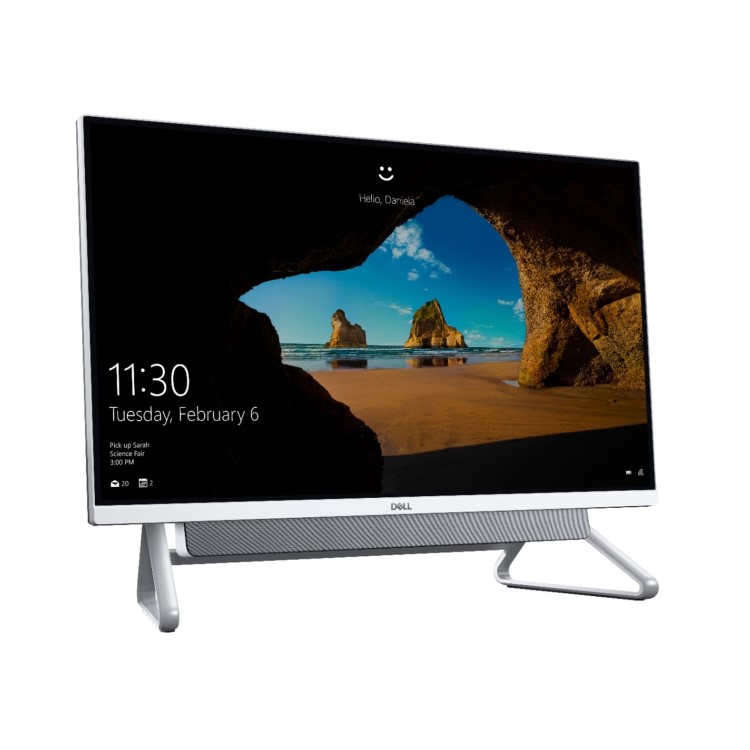 Refurbished Dell Inspiron 7700 Core i5-1135G7 8GB 512GB SSD 27 Inch Windows 11 All in One PC - Silver
