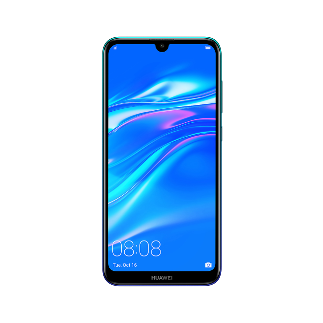 Grade A Huawei Y7 2019 Blue 6.26" 32GB 4G Unlocked & SIM Free
