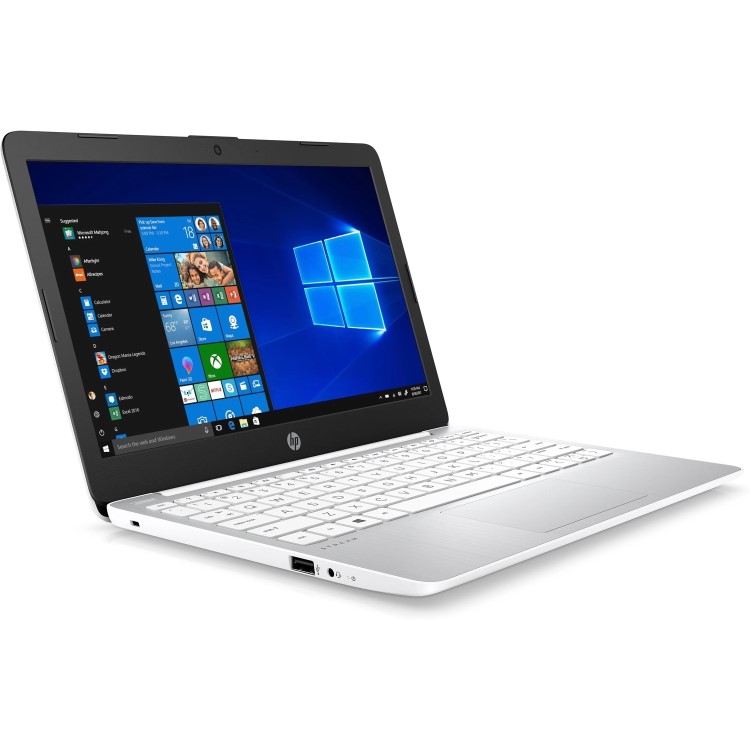 Refurbished HP Stream 11-ak0515sa Intel Celeron N4020 4GB 64GB 11 Inch Windows 11 Laptop - White