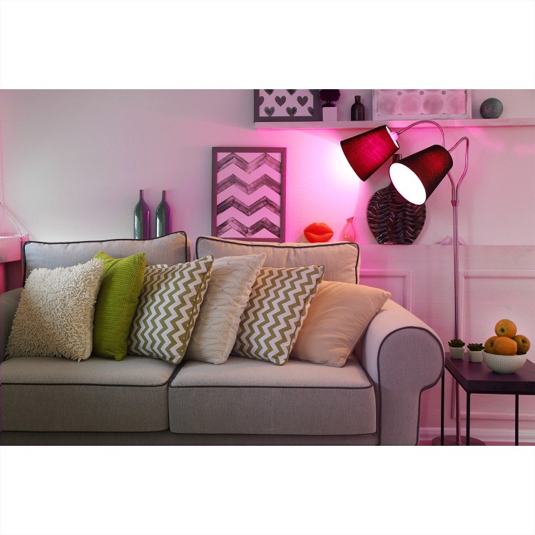 electriQ Dimmable Smart Colour WIFI LED Spotlight Bulb with MR16 fitting - Alexa & Google Home compatible