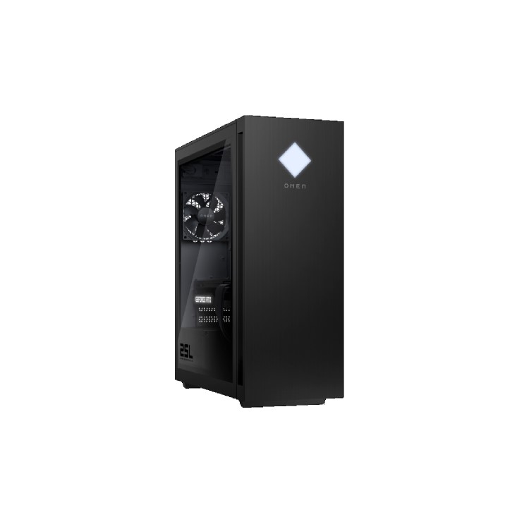 Refurbished HP Omen 25L AMD Ryzen 5 5600G 16GB 1TB SSD RX 6600 XT Windows 11 Gaming Desktop