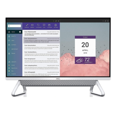 Refurbished Dell Inspiron 7700 Core i5-1135G7 8GB 256GB 27 Inch Windows 11 All in One - Silver