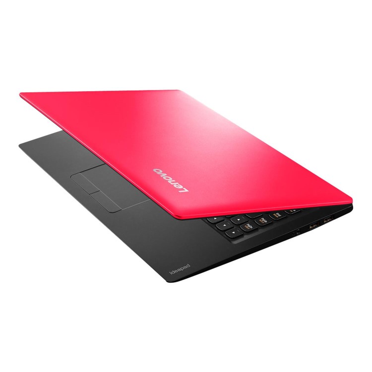 Refurbished Lenovo 100S 14" Intel Celeron N3050 2.16GHz 2GB 32GB Windows 10 Laptop in Red