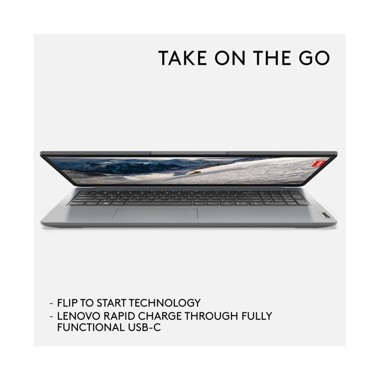 Refurbished Lenovo IdeaPad 1 15ALC7 AMD Ryzen 7 5700U 16GB 512GB 15.6 Inch Windows 11 Laptop