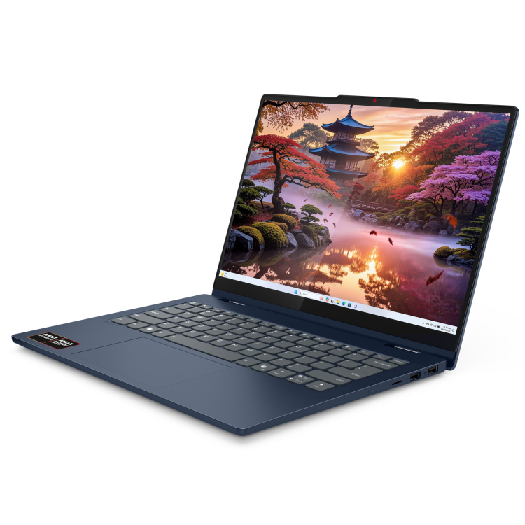 Refurbished Lenovo IdeaPad 5 AMD Ryzen AI 7 350 16GB RAM 1TB SSD 14 Inch Windows 11 Touchscreen Convertible Laptop