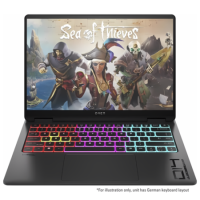Refurbished HP OMEN 14-fb0174ng Intel Ultra 7 16GB RAM 512GB SSD RTX 4060 120Hz 14 Inch Gaming Laptop - German Keyboard Layout