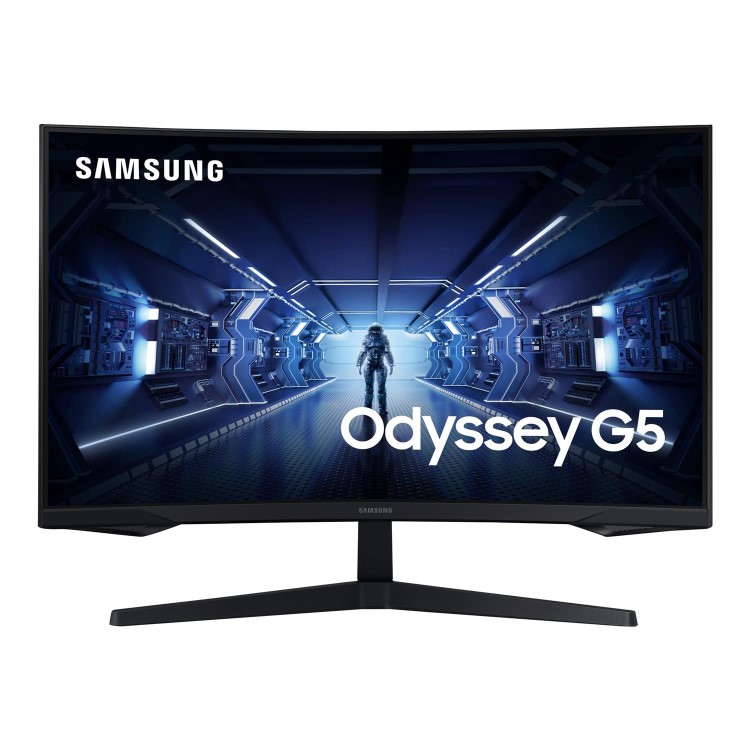 Refurbished Samsung G55T 32" Wide-QHD Curved Gaming Monitor