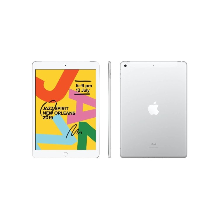 Refurbished Apple A2197 10.2" Silver 2019 128GB WiFi Tablet
