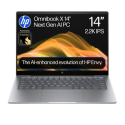 A1/A39E3EA Refurbished HP OmniBook X 14-fe0500na Copilot+ PC SnapDragon X1E-78-100 16GB RAM 512GB SSD 14 Inch Windows 11 Touchscreen Laptop - Silver