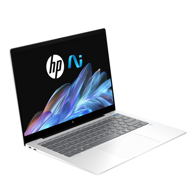 Refurbished HP OmniBook X 14-fe1500na Copilot+ PC Snapdragon X1P-42-100 16GB RAM 512GB SSD 14 Inch Windows 11 Laptop - Silver