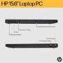 Refurbished HP 15-fc0038sa AMD Ryzen 3 8GB RAM 256GB SSD 15.6 Inch Windows 11 Laptop