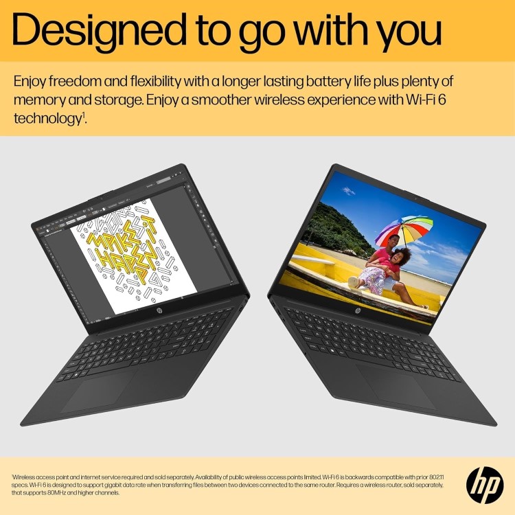 Refurbished HP 15-fc0038sa AMD Ryzen 3 8GB RAM 256GB SSD 15.6 Inch Windows 11 Laptop