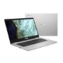 Refurbished Asus C423NA Intel Celeron N3350 4GB 32GB 14 Inch Touchscreen Chromebook in Silver