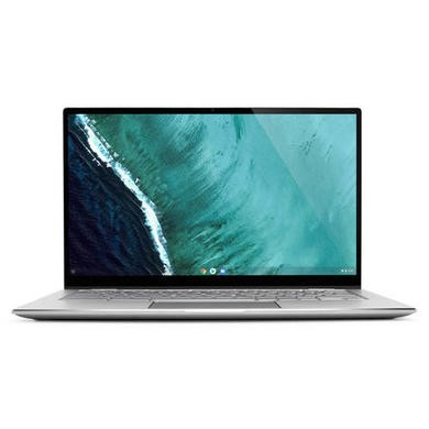 Refurbished Asus Flip C434TA Core M3-8100Y 4GB 128GB 14 Inch Convertible Chromebook in Silver