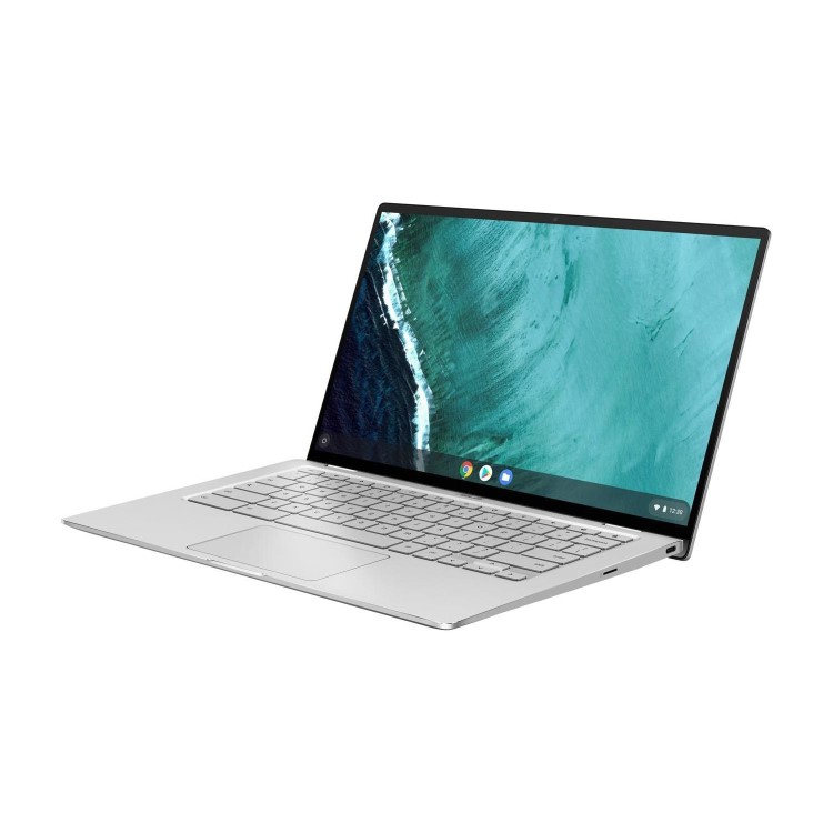 Refurbished Asus Flip C434TA Core M3-8100Y 4GB 128GB 14 Inch Convertible Chromebook in Silver