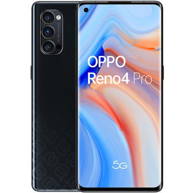 Refurbished OPPO Reno4 Pro 5G Black 6.5" 128GB 5G Unlocked & SIM Free Smartphone