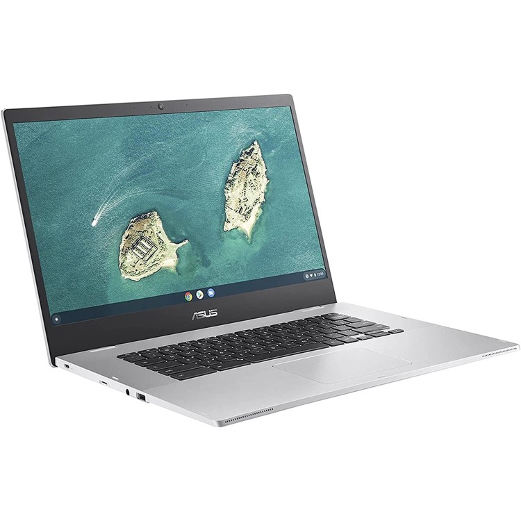 Refurbished Asus CX15 Intel Celeron N4500 4GB 64GB 15.6 Inch Chromebook - Silver