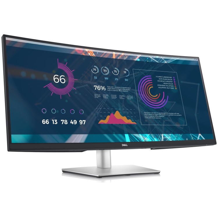 Refurbished Dell P3421W 34" IPS WQHD USB-C Curved Monitor
